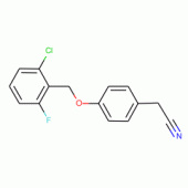 2-[4-[(2-Chloro-6-fluorobenzyl)oxy]phenyl]acetonitrile, 97%