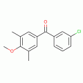 3-Chloro-3',5'-dimethyl-4'-methoxybenzophenone