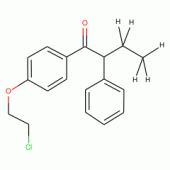 1-[4-(2-Chloroethoxy)phenyl]-2-(ethyl-d5)-2-phenylethanone