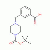 3-{[4-(tert-Butoxycarbonyl)piperazin-1-yl]methyl}benzoic acid , 97%