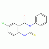 6-Chloro-2,3-dihydro-3-phenyl-2-thioxo-1H-quinazolin-4-one