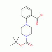 2-[4-(tert-Butoxycarbonyl)piperazino]benzoic acid , 97%