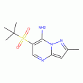 6-(tert-Butylsulfonyl)-2-methylpyrazolo[1,5-a]pyrimidin-7-amine , 97%