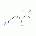 3-Chloro-4,4-dimethylpent-2-enenitrile