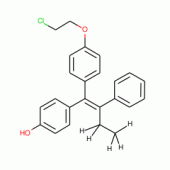 (3,3,4,4,4-d5)-(E/Z)-1-[4-(2-Chloroethoxy)phenyl]-1-[4-hydroxyphenyl]-2-phenyl-1-butene