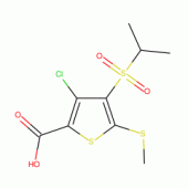 3-Chloro-4-(isopropylsulfonyl)-5-(methylthio)thiophene-2-carboxylic acid, 97%