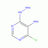 4-氯-5-氨基-6-肼基嘧啶