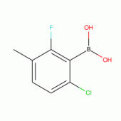 2-CHLORO-6-FLUORO-5-METHYLPHENYLBORONIC