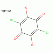 Chloranilic acid, mercury salt, 85%