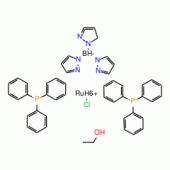 Chloro[hydrotris(pyrazol-1-yl)borato]ruthenium(II)-dichloromethane/ethanol adduct