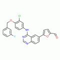 5-[4-[[3-Chloro-4-[(3-fluorophenyl)methoxy]phenyl]amino]-6-quinazolinyl]-2-furancarboxaldehyde