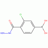 3-Chloro-4-(hydrazinocarbonyl)benzeneboronic acid 97%