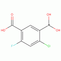 5-Carboxy-2-chloro-4-fluorobenzeneboronic acid