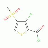 3-Chloro-4-(methylsulfonyl)thiophene-2-carbonyl chloride, 97%