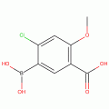 5-Carboxy-2-chloro-4-methoxybenzeneboronic acid