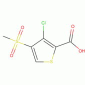3-氯-4-甲基磺酰噻吩-2-甲酸
