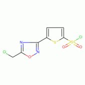 5-[5-(Chloromethyl)-1,2,4-oxadiazol-3-yl]-2-thiophenesulfonyl chloride, 90%+