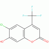 6-chloro-7-hydroxy-4-(trifluoromethyl)coumarin 97%