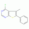 4-Chloro-5-methyl-6-phenylthieno[2,3-d]pyrimidine , 97%