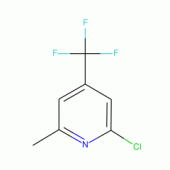 2-Chloro-6-methyl-4-(trifluoromethyl)pyridine , 97%