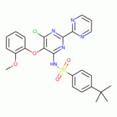 N-[6-Chloro-5-(2-methoxyphenoxy)-(2,2-bipyrimidine)4-4-yl]-(1,1-dimethylethyl)-benzenesulfonamide