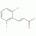 1-(2-Chloro-6-fluorophenyl)but-1-en-3-one 97%