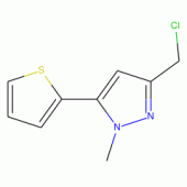3-(Chloromethyl)-1-methyl-5-thien-2-yl-1H-pyrazole, 97%