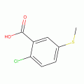2-CHLORO-5-(METHYLTHIO)BENZOIC ACID, TEC H., 96%