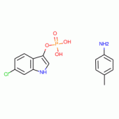 6-CHLORO-3-INDOLYL PHOSPHATE P-TOLUIDINE  SALT