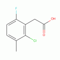 2-Chloro-6-fluoro-3-methylphenylacetic acid