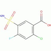 2-Chloro-4-fluoro-5-sulfamoylbenzoic acid, 96%