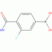 4-Carbamoyl-3-fluorobenzeneboronic acid 96%