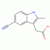 5-Cyano-2-methylindole-3-acetic acid