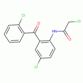 2-氯-N-[4-氯-2-(2-氯苯甲酰基)苯基]乙酰胺