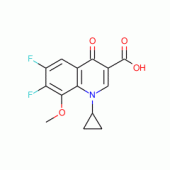 1-Cyclopropyl-6,7-difluoro-8-methoxy-4-oxo-1,4-dihydroquinoline-3-carboxylic Acid