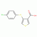 4-[(4-Chlorophenyl)thio]thiophene-3-carboxylic acid , 97%