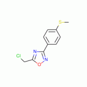5-Chloromethyl-3-(4-methylsulfanyl-phenyl)-[1,2,4]oxadiazole