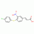 3-[4-[(4-Chlorophenyl)thio]-3-nitrophenyl]acrylic acid, 97%