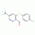 3-[(4-Chlorophenyl)thio]-5-(trifluoromethyl)pyridine-2-carbaldehyde , 97%