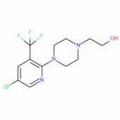 2-{4-[5-Chloro-3-(trifluoromethyl)-2-pyridyl]piperazino}ethan-1-ol, 97%