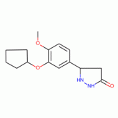 5-[3-(Cyclopentyloxy)-4-methoxyphenyl]pyrazolidin-3-one , 90%