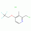 2-Chloromethyl-3-methyl-4-(2,2,2-trifluoroethoxy)pyridine, Hydrochloride