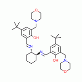 2,2'-((1S,2S)-(+)-1,2-CYCLOHEXANEDIYLBIS((E)(NITRILOMETHYLIDYNE)))BIS(4-(TERT-BUTYL)-6-(4-MORPHOLINYLMETHYL)PHENOL), 97