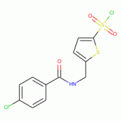 5-{[(4-Chlorobenzoyl)amino]methyl}thiophene-2-sulfonyl chloride , 97%