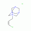 1-CIS-3-CHLOROALLYL-3-5-7-TRIAZA1-AZONIA -ADAMANTAN