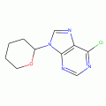 6-CHLORO-9-TETRAHYDRO-2-PYRANYL-PURINECR YSTALLINE