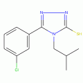5-(3-Chlorophenyl)-4-isobutyl-4H-1,2,4-triazole-3-thiol