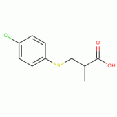 3-[(4-Chlorophenyl)thio]-2-methylpropanoic acid , 90%