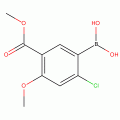 2-Chloro-4-methoxy-5-(methoxycarbonyl)benzeneboronic acid