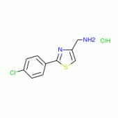 [2-(4-Chlorophenyl)-1,3-thiazol-4-yl]methanamine hydrochloride, Tech.